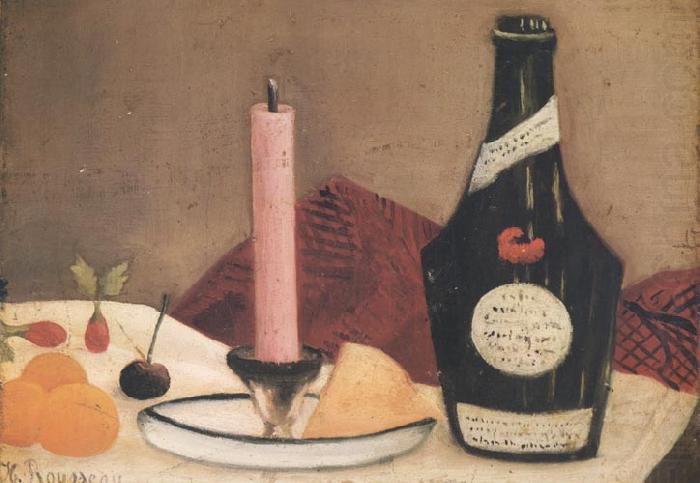 The Pink Candle, Henri Rousseau